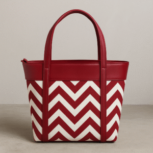 Chevron Pattern Tote Bag – Stylish & Versatile