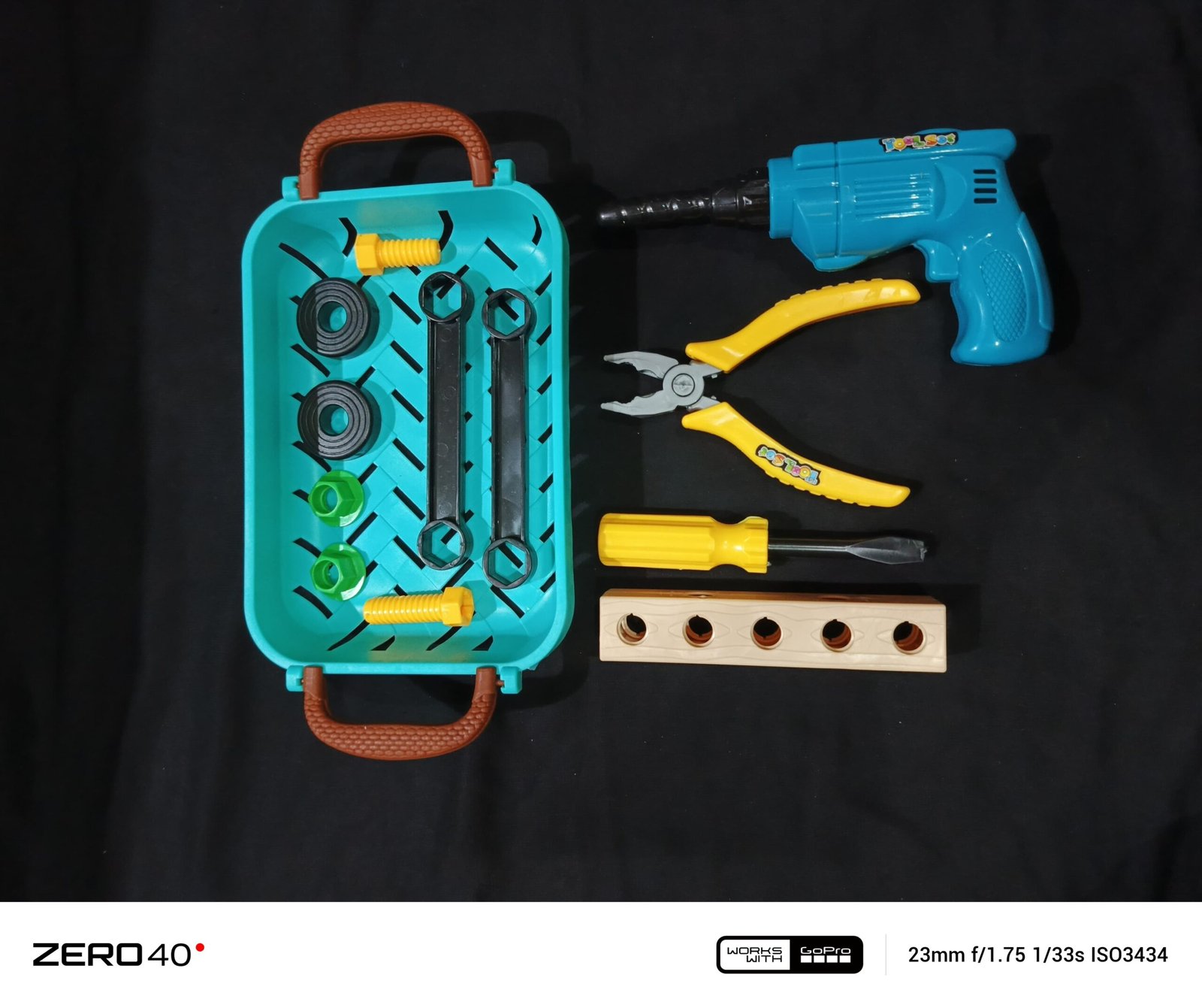 Kids’ Toy Tool Set with Carry Basket – Creative Play Kit - Image 6