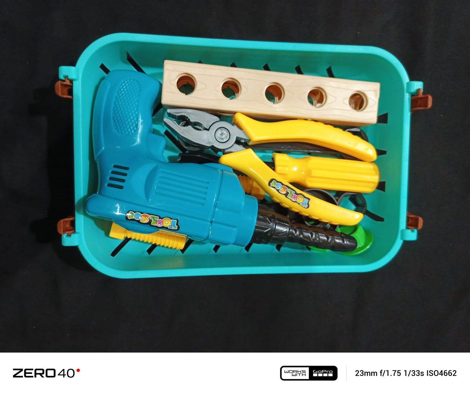 Kids’ Toy Tool Set with Carry Basket – Creative Play Kit - Image 5