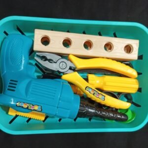 Kids’ Toy Tool Set with Carry Basket – Creative Play Kit