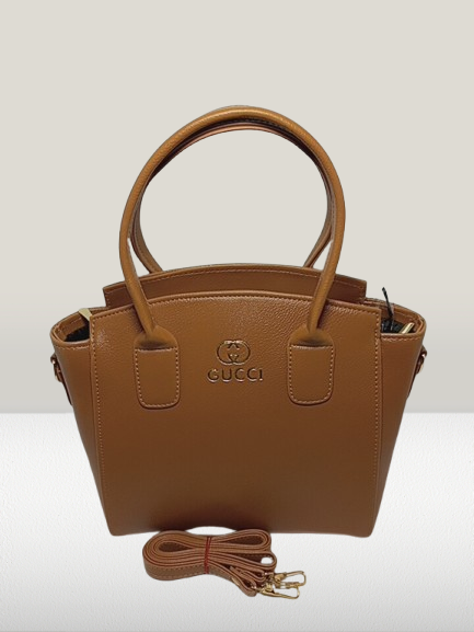 Beige Gucci Handbag with Shoulder Strap - Image 3