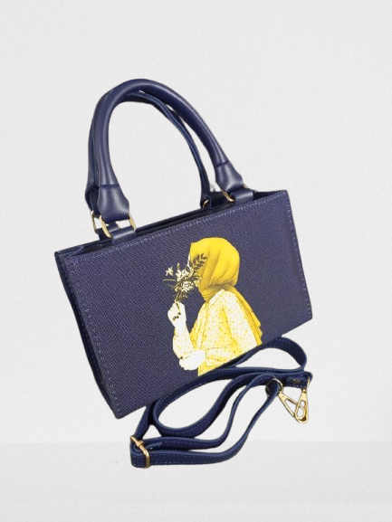 Hijab Tote trendy bag in different colors - Image 2