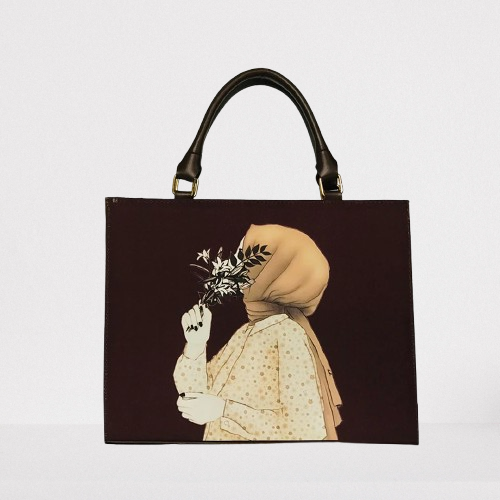 Hijab Tote trendy bag in different colors - Image 3