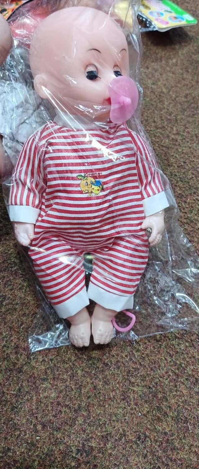 Interactive Crying Baby Doll with Soother